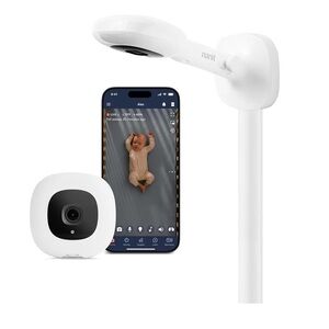 Nanit White Baby Monitor with Wall Mount